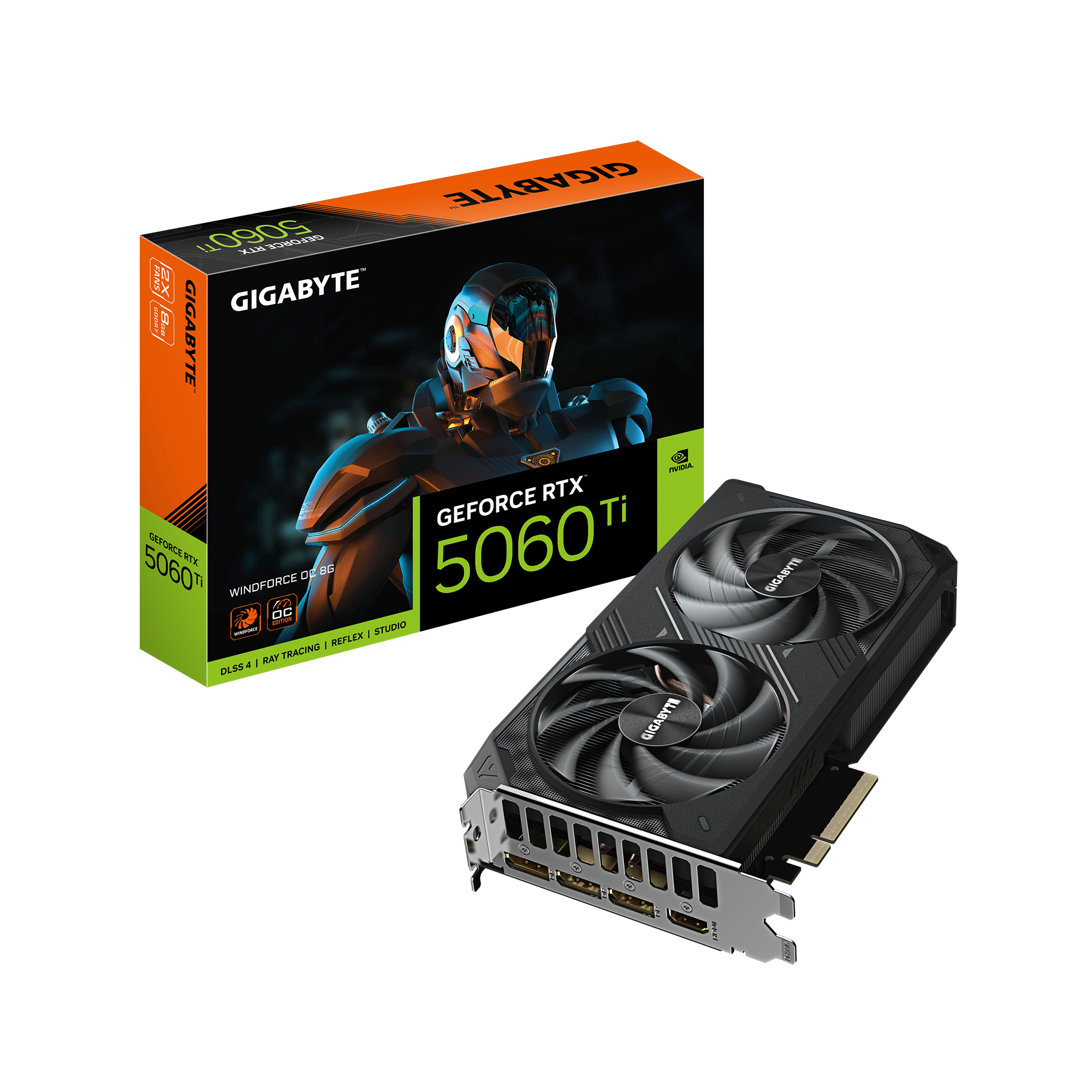Gigabyte GeForce RTX 5060 Ti Windforce OC 8gb