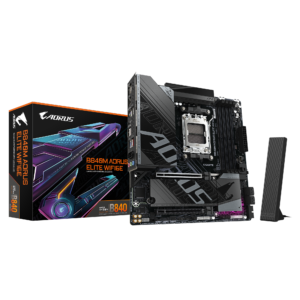 Gigabyte B840M AORUS ELITE WIFI6E AMD AM5 Micro ATX