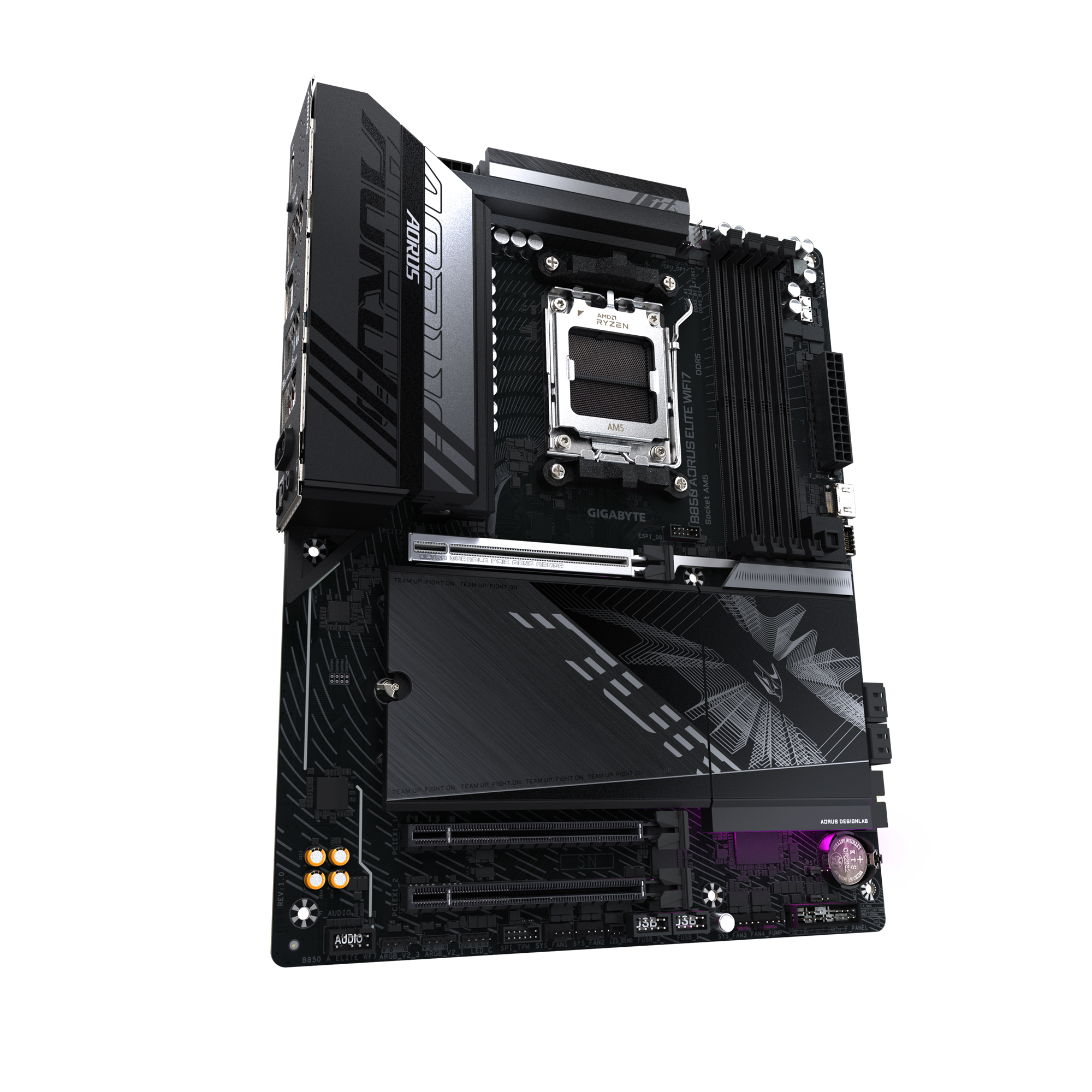 Gigabyte B850 AORUS ELITE WIFI7 AMD AM5 ATX (GA-B850-A-ELITE-WF7) | QdL Technologies Gigabyte B850 AORUS ELITE WIFI7 AMD AM5 ATX 02