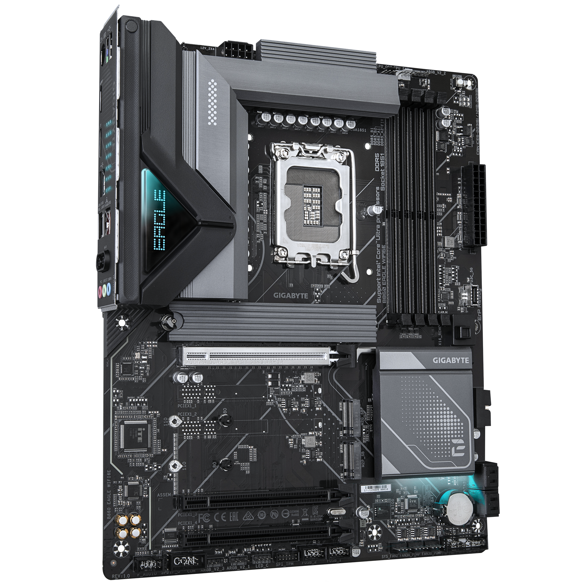 Gigabyte B860 EAGLE WIFI6E Intel LGA1851 ATX (GA-B860-EAGLE-WIFI6E) | QdL Technologies Gigabyte B860 EAGLE WIFI6E Intel LGA1851 ATX 03
