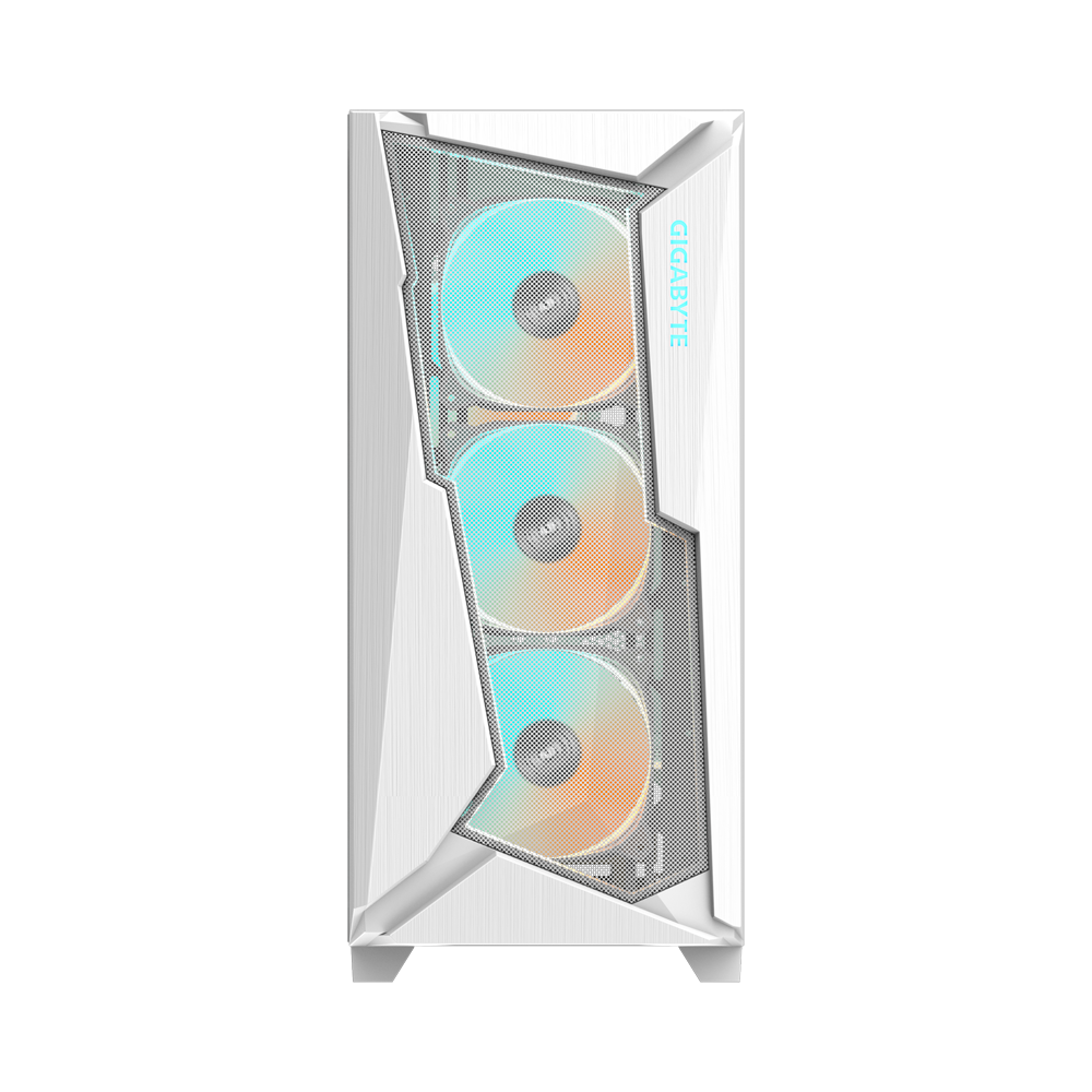 Gigabyte C301 GLASS V2 Mid Tower Chassis (GB-C301GW V2) | QdL Technologies Gigabyte C301 GLASS V2 Mid Tower Chassis White 03
