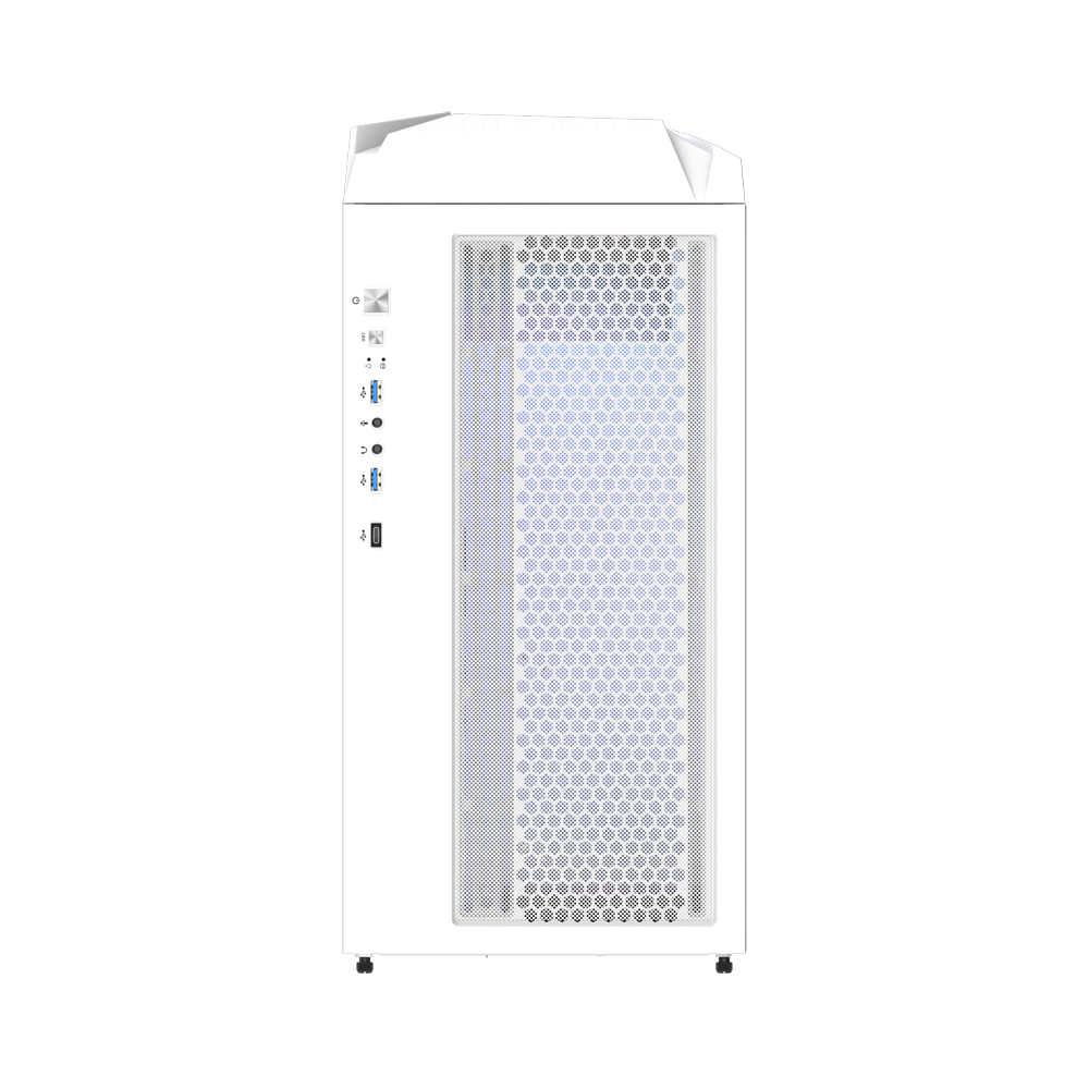Gigabyte C301 GLASS V2 Mid Tower Chassis (GB-C301GW V2) | QdL Technologies Gigabyte C301 GLASS V2 Mid Tower Chassis White 04