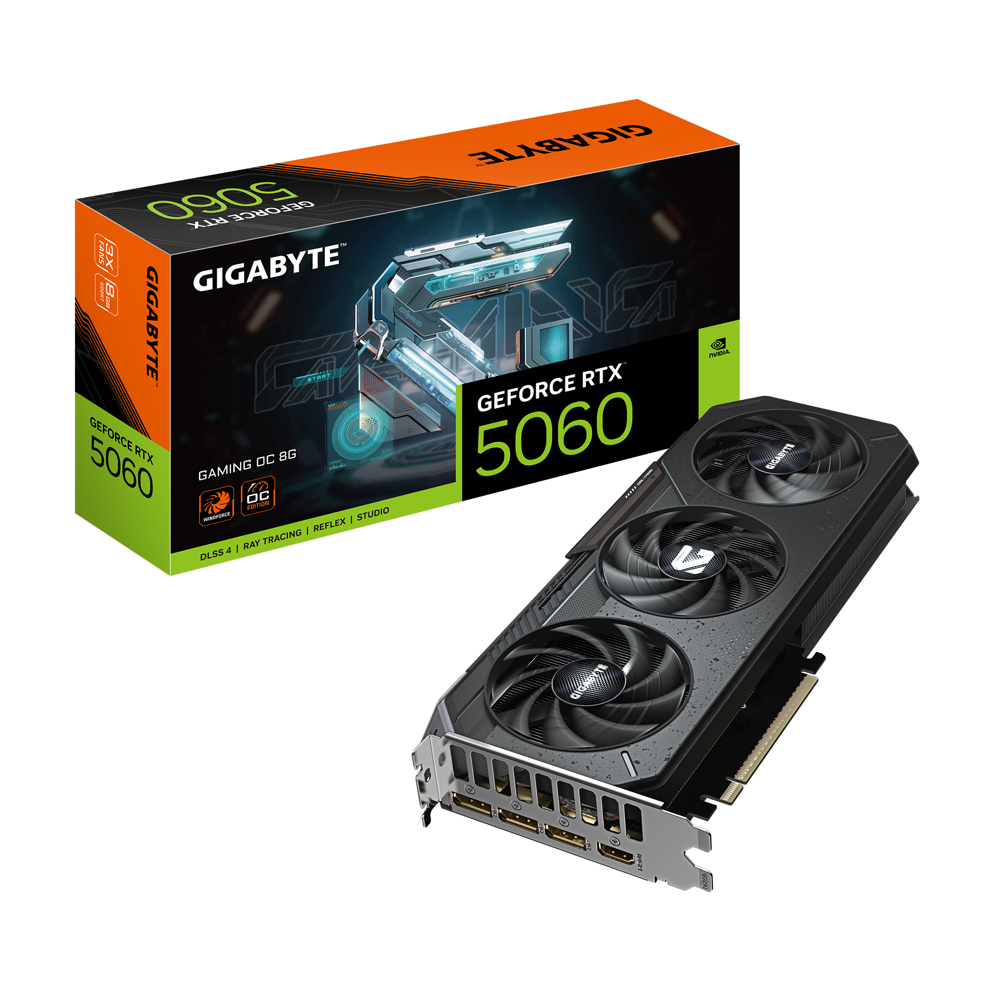 Gigabyte GeForce RTX 5060 GAMING OC 8G (GV-N5060GAMING OC-8GD) | QdL Technologies Gigabyte GeForce RTX 5060 GAMING OC 8G
