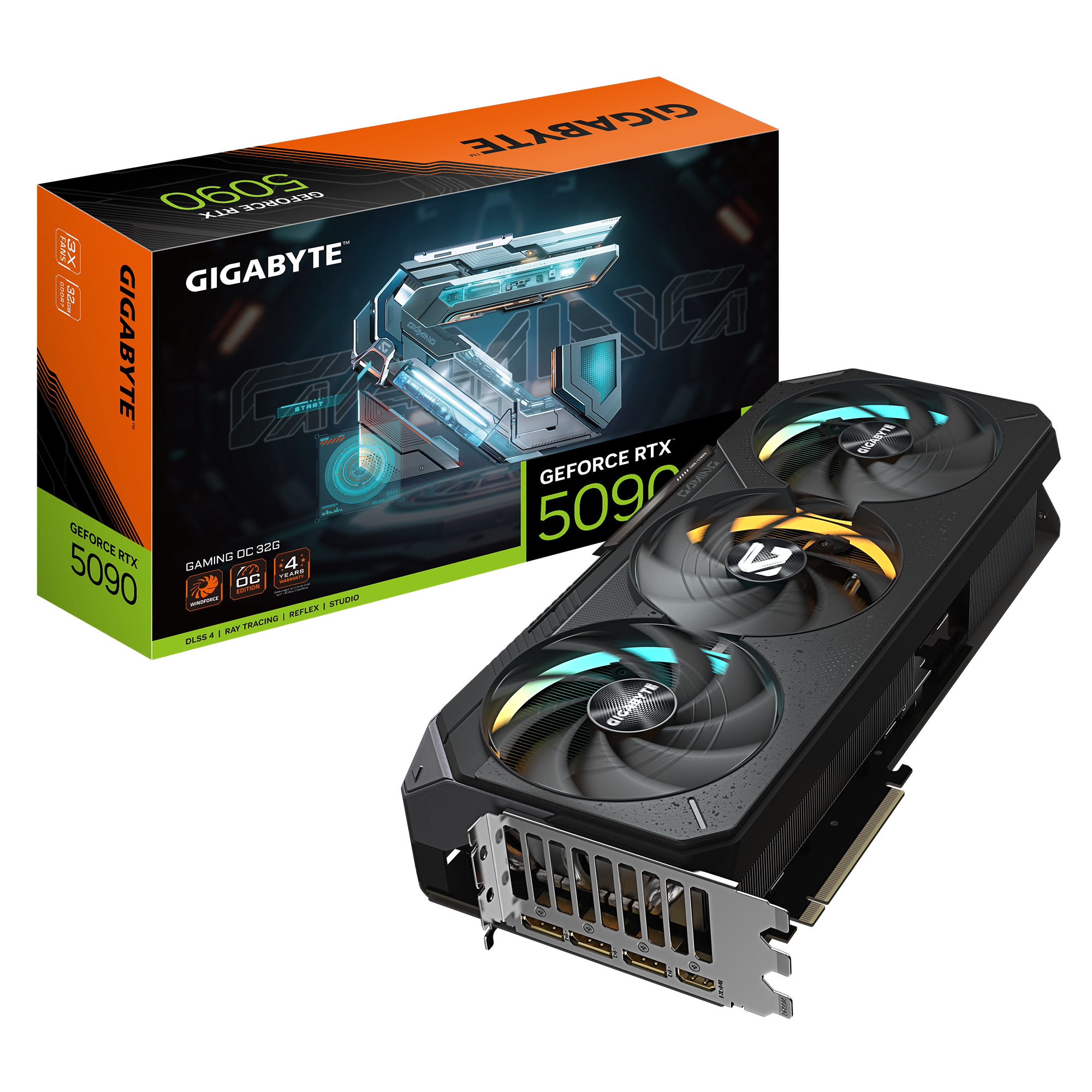Gigabyte GeForce RTX 5090 GAMING OC 32G (GV-N5090GAMING OC-32GD) | QdL Technologies Gigabyte GeForce RTX 5090 GAMING OC 32G