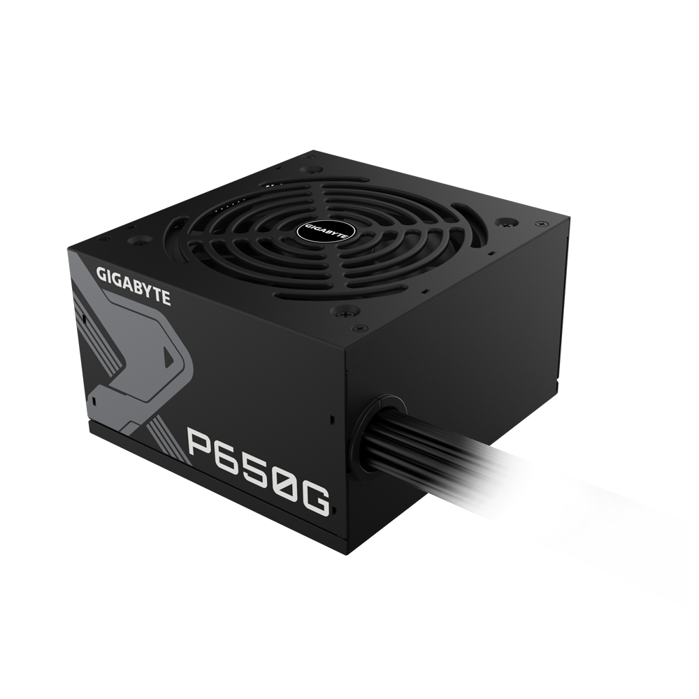 Gigabyte P650G 650W 80 Plus Gold Power Supply (GP-P650G) | QdL Technologies Gigabyte P650G 650W 80 Plus Gold Power Supply 02