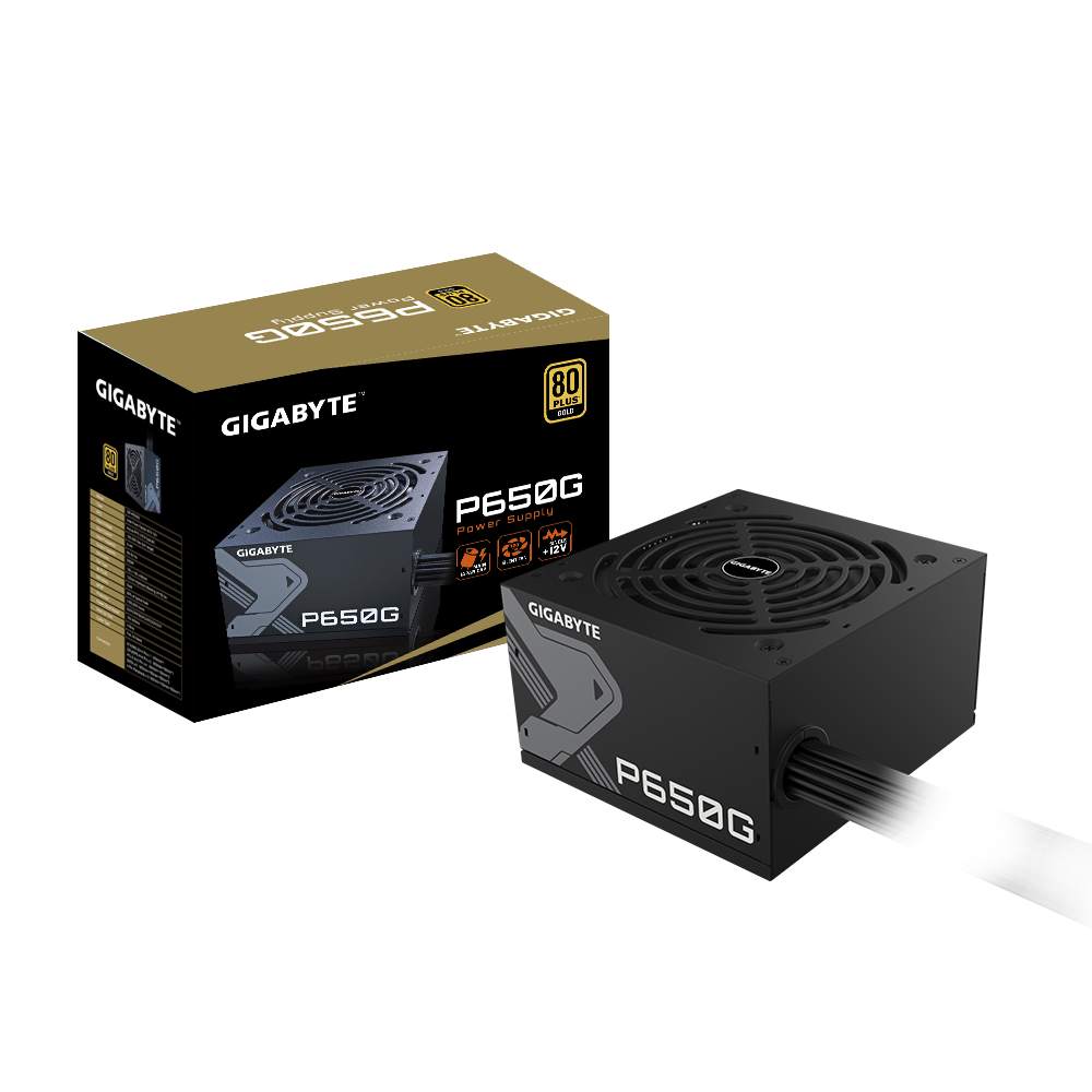 Gigabyte P650G 650W 80 Plus Gold Power Supply (GP-P650G) | QdL Technologies Gigabyte P650G 650W 80 Plus Gold Power Supply 05